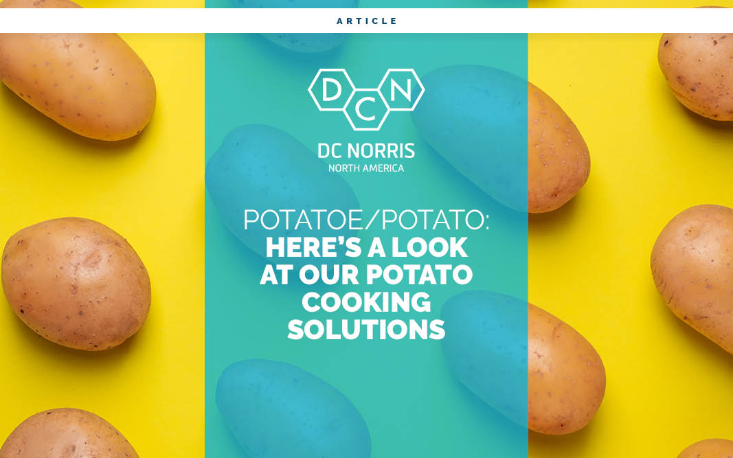 Potatoe/Potato: Here's A Look at Our Potato Cooking Solutions